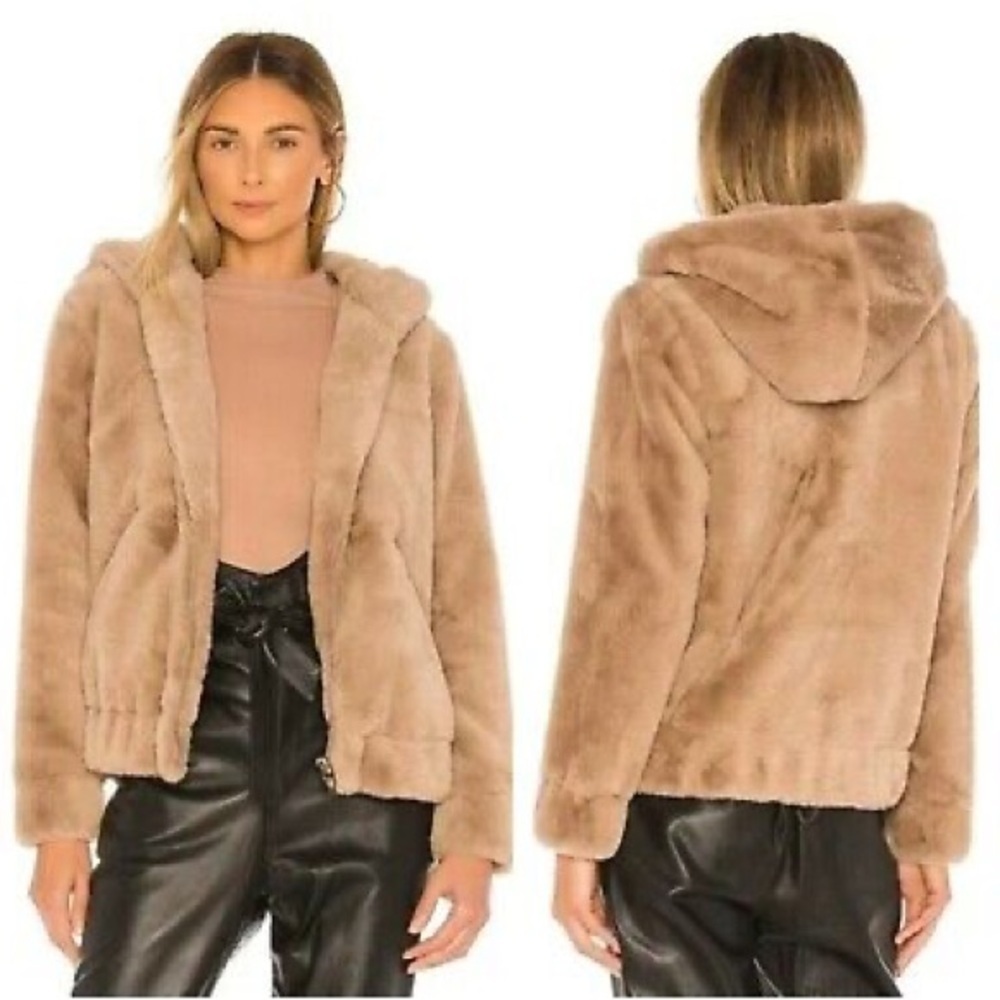 Blank NYC Hooded Bomber Jacket